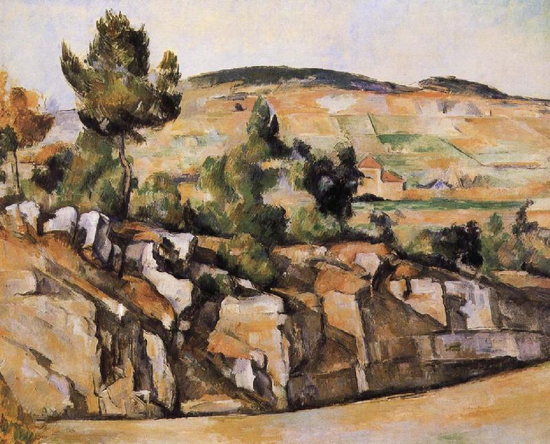 Paul Cezanne Provence mountain oil painting image
